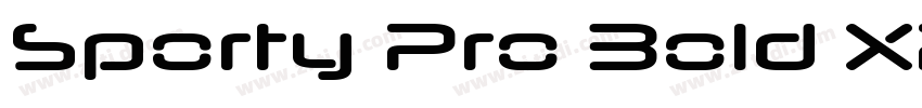 Sporty Pro Bold XP字体转换